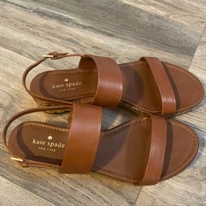 Kate Spade brown sandals size 9
